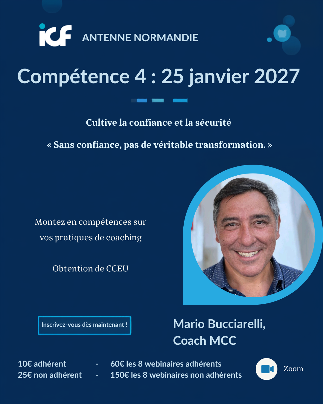Atelier organisé par ICF Antenne Normandie et animé par Mario Bucciarelli
